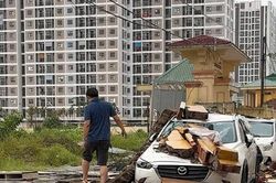Kinh nghiệm đỗ xe ô tô an toàn ở vùng trũng thấp khi có mưa bão