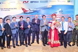Cam Ranh đ&oacute;n chuyến bay thẳng từ Nga, mở rộng cơ hội thu h&uacute;t du kh&aacute;ch quốc tế