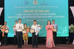 PVCFC đạt giải nhất cuộc thi 'tìm hiểu 50 năm ngày thành lập Petrovietnam'