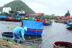 Phường Cửa Lò có 1 tàu bị chìm khi tránh trú tại tỉnh Hà Tĩnh
