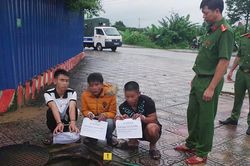 Quảng Ngãi: Bắt giữ 8 đối tượng cắt trộm dây cáp ngầm trị giá hàng trăm triệu đồng