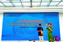 Nâng cao kỹ năng phòng cháy, chữa cháy và phòng chống tệ nạn học đường