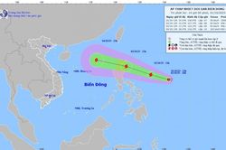 Xuất hiện áp thấp nhiệt đới mới có thể mạnh lên thành bão