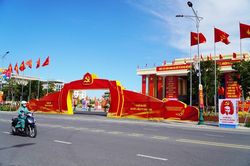 Không khí phấn khởi chào mừng ngày hội lớn của Đảng bộ tỉnh Quảng Trị