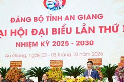 Đại hội Đảng bộ tỉnh An Giang: Khẳng định quyết tâm phát triển nhanh và bền vững
