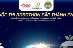 Sẵn sàng cho Cuộc thi Robothon cấp TP Cần Thơ năm 2025