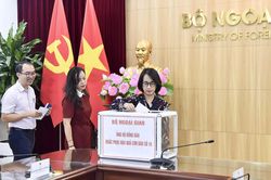 Bộ Ngoại giao phát động quyên góp ủng hộ đồng bào vùng bão số 10