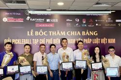 Giải Pickleball tranh Cúp Kaitashi 2025 quy tụ gần 200 vận động viên