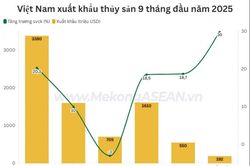 Xuất khẩu thủy sản chủ lực đồng loạt tăng trong 9 tháng 2025