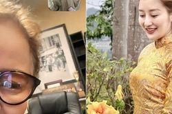Vợ trẻ kém 17 tuổi của Bằng Kiều không biết cắm hoa, được mẹ chồng gọi video hướng dẫn từng chút một