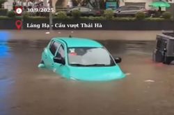 VinFast hỗ trợ xe bị ngập nước sau bão Bualoi