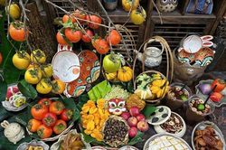 Mâm cỗ Trung thu của mẹ đảm ở Hải Phòng khiến cộng đồng mạng trầm trồ