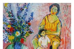 Họa sĩ Đỗ Sơn và những gam màu trẻ trung, phóng khoáng ở tuổi ngoài 80