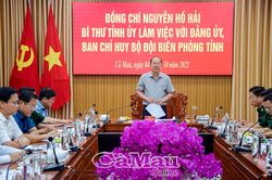 Bí thư Tỉnh ủy Nguyễn Hồ Hải yêu cầu tuyệt đối không để xảy ra vi phạm khai thác IUU