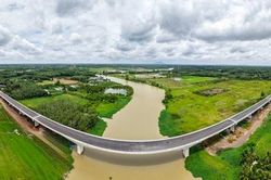 Dự án đường Hồ Chí Minh đoạn Chơn Thành - Đức Hòa sắp hoàn thành