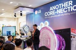 LG Electronics ra mắt máy giặt sấy mới