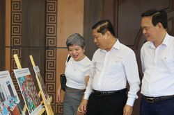 Báo Giáo dục và Thời đại khai mạc triển lãm ảnh về giáo dục vùng dân tộc thiểu số và miền núi