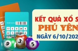 Trực tiếp kết quả xổ số Phú Yên hôm nay 6/10/2025 - XSPY 6/10