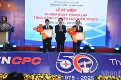 Tổng công ty Điện lực miền Trung 50 năm xây dựng và phát triển