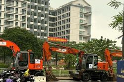 Hà Nội: Khởi công dự án hệ thống cống bao sông Lừ