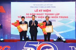 Kỷ niệm 50 năm thành lập Tổng Công ty Điện lực miền Trung