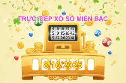 XSMB 8/10 | Trực tiếp kết quả xổ số miền Bắc hôm nay thứ 4