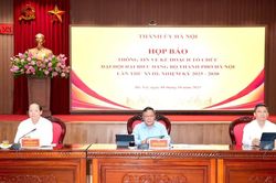 Ứng dụng mạnh mẽ công nghệ tại Đại hội đại biểu Đảng bộ TP Hà Nội lần thứ XVIII