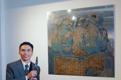 Tranh vẽ đời sống người nhập cư đoạt giải thưởng UOB Painting of the Year 2025
