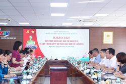 Đoàn đại biểu Quốc hội tỉnh làm việc với cơ quan Báo và phát thanh, truyền hình Nghệ An về thực hiện Luật Báo chí