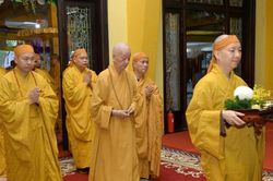 Lễ nhập kim quan Trưởng lão Hòa thượng Thích Trí Tịnh, Đức Pháp chủ GHPGVN quang lâm viếng tang