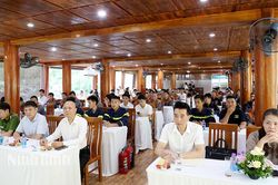 Tập huấn công tác PCCC, cứu nạn cứu hộ và kỹ năng sơ cấp cứu ban đầu tại Khu du lịch sinh thái Thung Nham