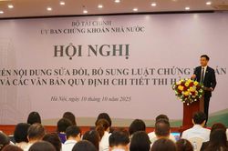 Hội nghị phổ biến nội dung sửa đổi, bổ sung Luật Chứng khoán và các văn bản quy định chi tiết thi hành