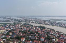 Bắc Ninh: Nước sông Cầu xuống chậm, nhiều khu dân cư vẫn ngập sâu