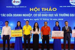 Hội thảo hợp tác giữa doanh nghiệp và cơ sở giáo dục tại Nghệ An