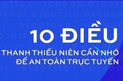 10 điều thanh thiếu niên cần nhớ để giữ an toàn trực tuyến
