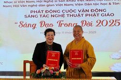 'Sáng đạo trong đời' – Hành trình lan tỏa ánh sáng Phật pháp bằng nghệ thuật