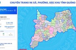 Báo Quảng Ngãi điện tử ra mắt Chuyên trang 96 xã, phường, đặc khu