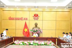 UBND tỉnh Nghệ An cho ý kiến về quy định trong lĩnh vực thanh tra, giải quyết khiếu nại tố cáo