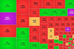 VN-Index đảo chiều giảm, bộ đôi nhóm Gelex 'cháy hàng'
