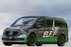 Mercedes-Benz ELF bản thử nghiệm nền tảng sạc megawatt