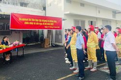 Co.opmart Hà Tiên tập huấn nghiệp vụ phòng cháy, chữa cháy