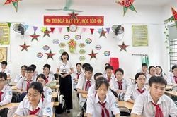 Cô giáo Nguyễn Thị Kim Anh - Người hiệu trưởng tận tâm