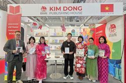 NXB Kim Đồng mang sắc màu văn hóa Việt đến Hội sách Frankfurt 2025