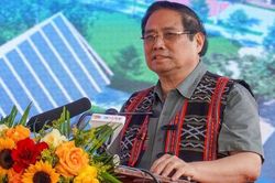Thủ tướng Phạm Minh Chính dự lễ khởi công dự án trường nội trú liên cấp ở miền núi Đà Nẵng