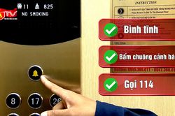 Kỹ năng thoát nạn khi bị kẹt trong thang máy