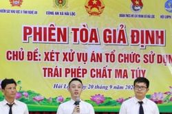 Phiên tòa giả định, kênh tuyên truyền pháp luật trực quan sinh động ở Nghệ An