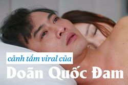 Nóng mắt với cảnh tắm viral của Doãn Quốc Đam