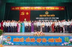 Đại hội Hội Nông dân xã Yên Thọ lần thứ I
