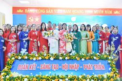 Hội Liên hiệp Phụ nữ phường Võ Cường đề ra 6 nhóm chỉ tiêu chủ yếu trong nhiệm kỳ mới