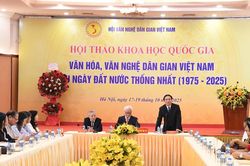 Nhìn lại văn hóa, văn nghệ dân gian Việt Nam sau 50 năm thống nhất đất nước